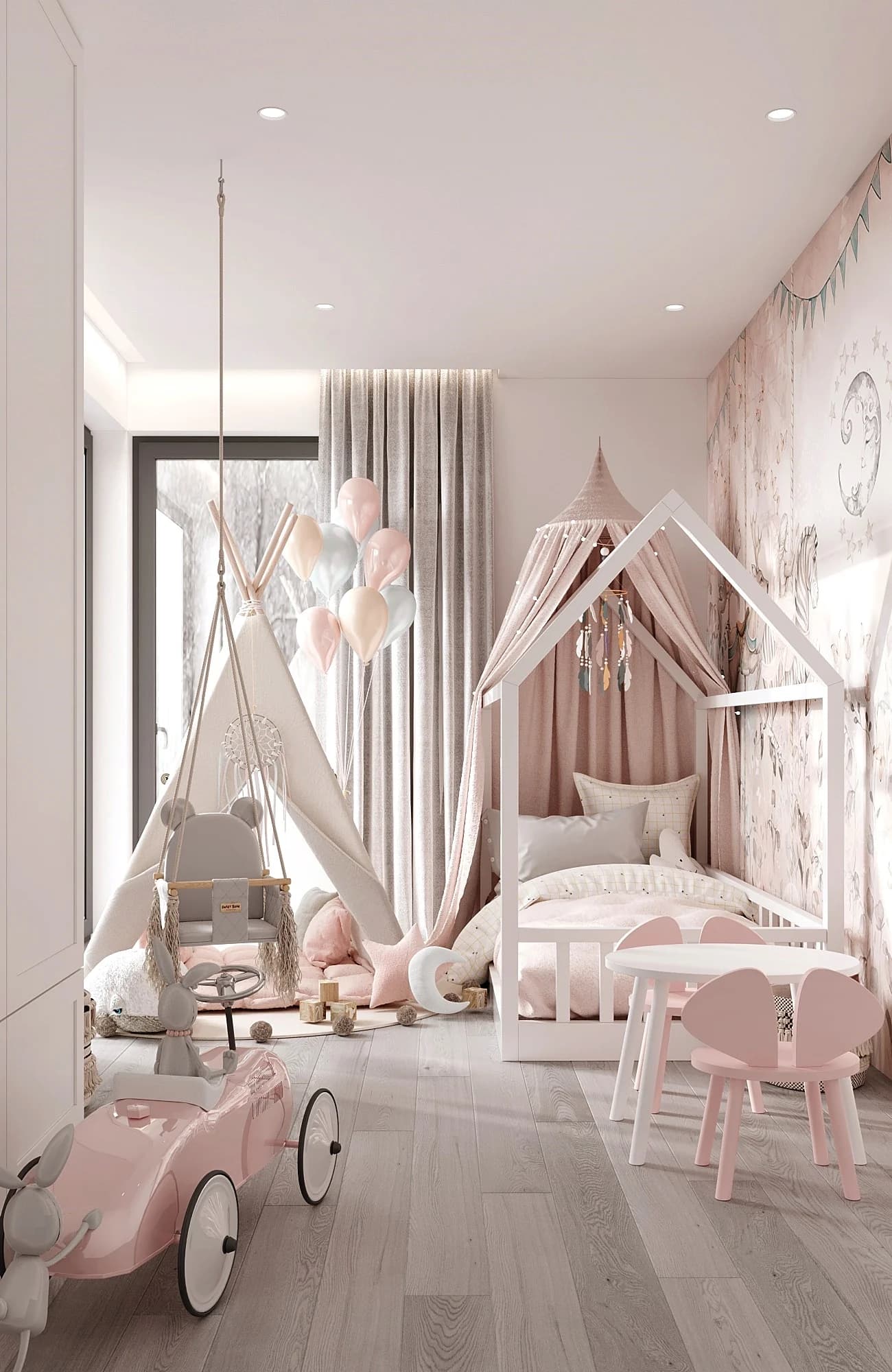 Fairytale kids room