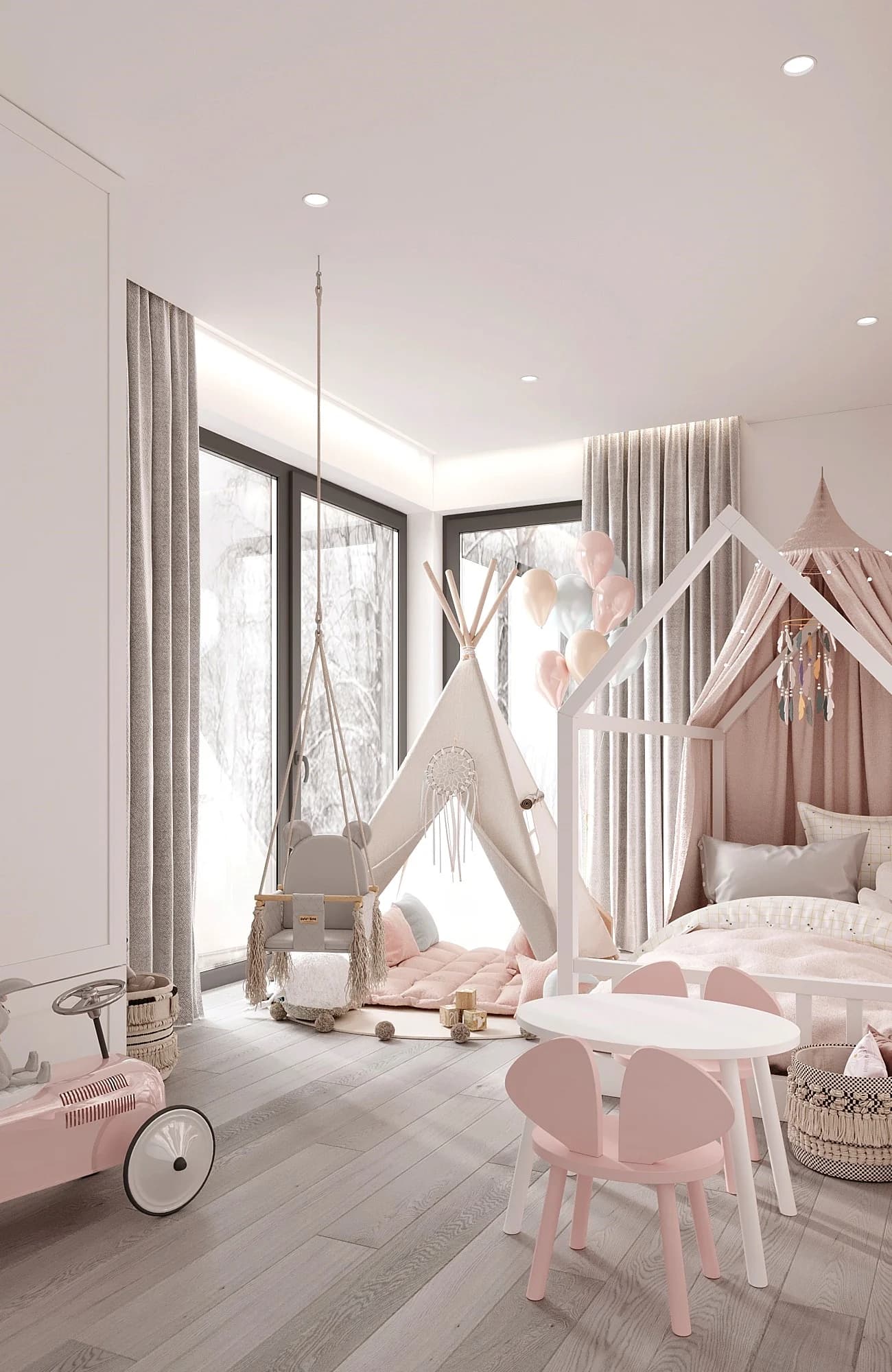 Fairytale kids room