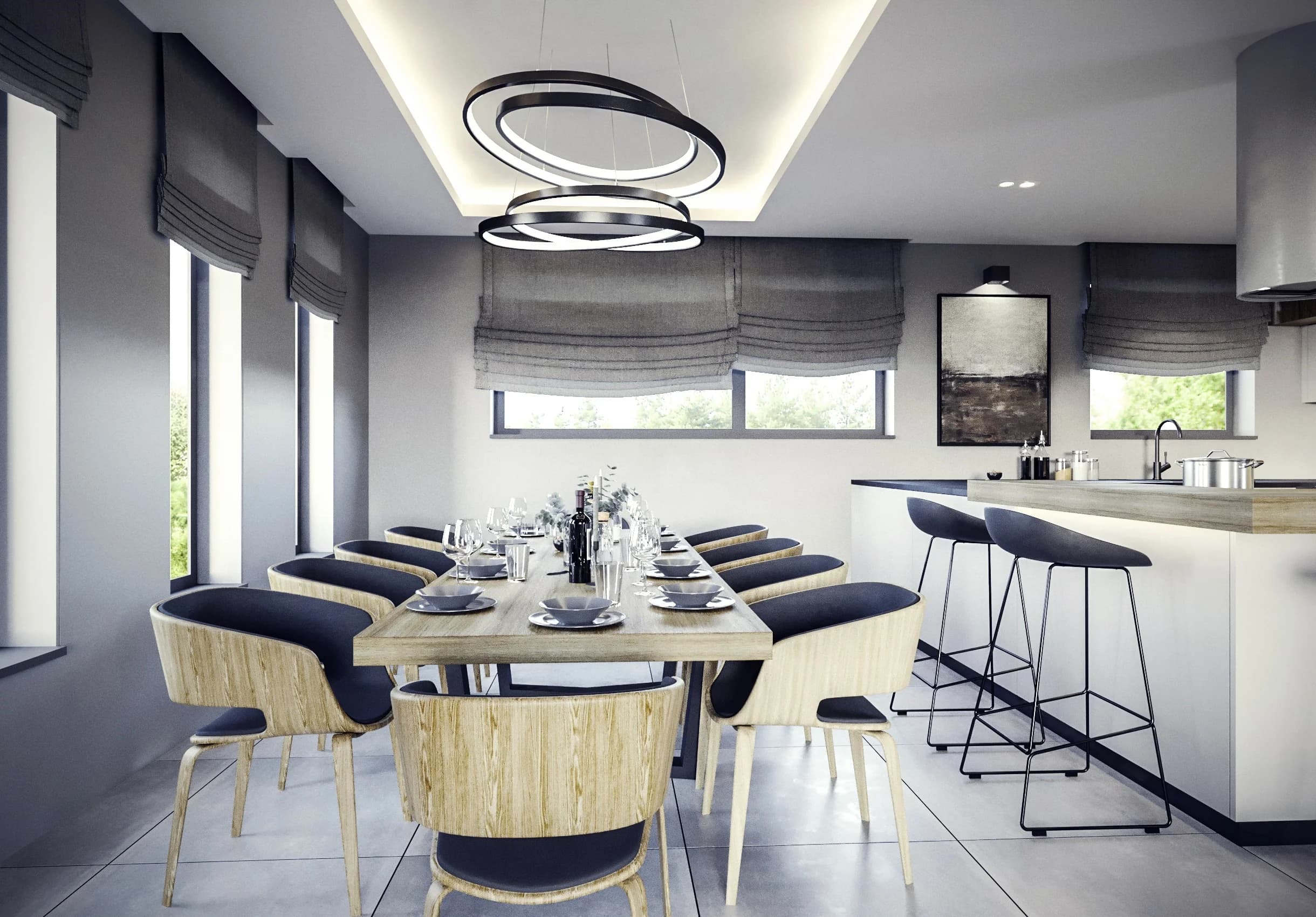 Nova House - dom Dąbrowa Tarnowska 250m2