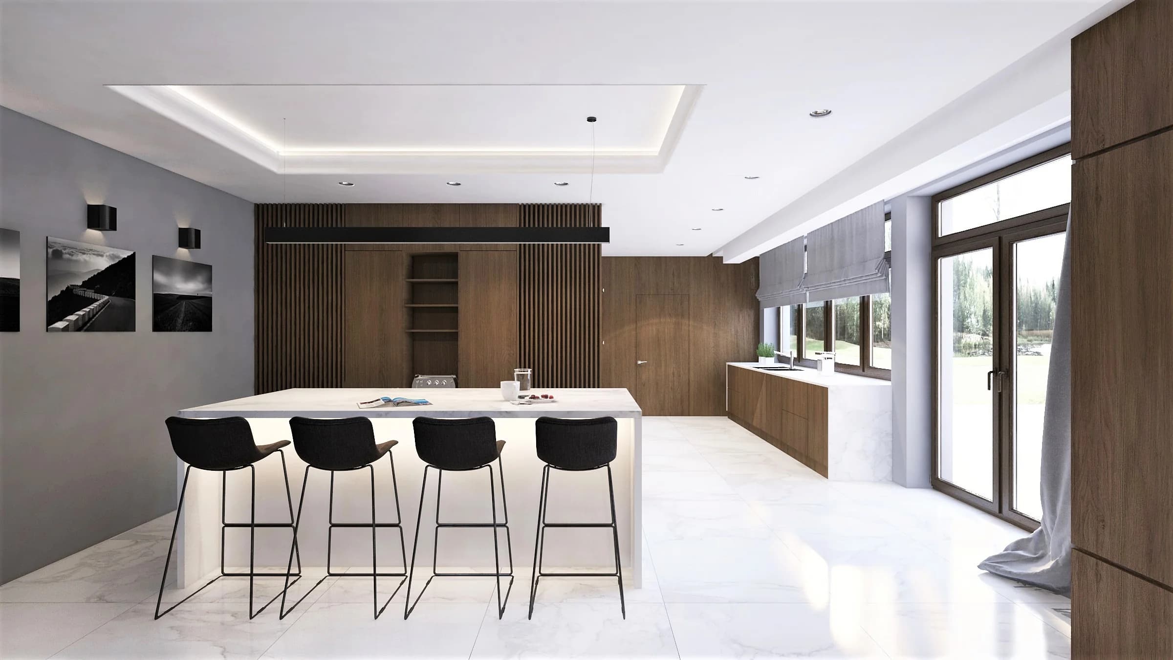 Villa Magdalenka - dom Warszawa 350m2