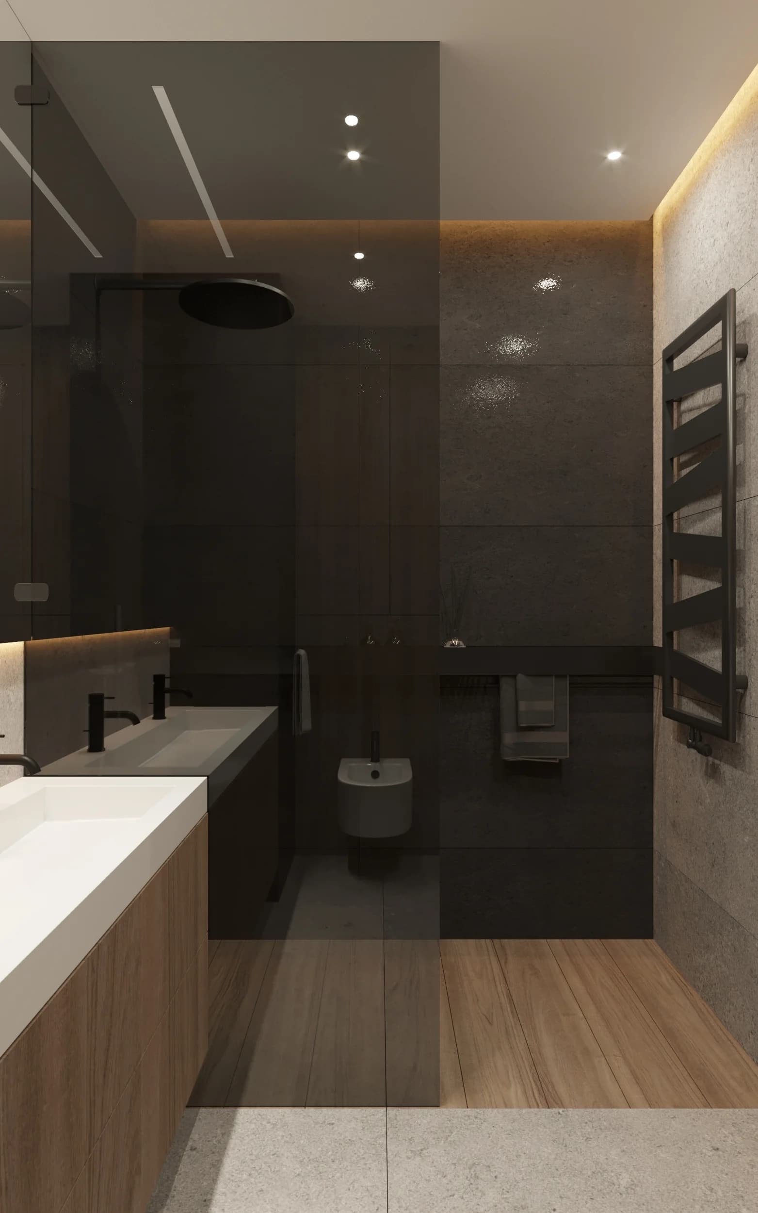 Woodline - mieszkanie warszawa 100m2