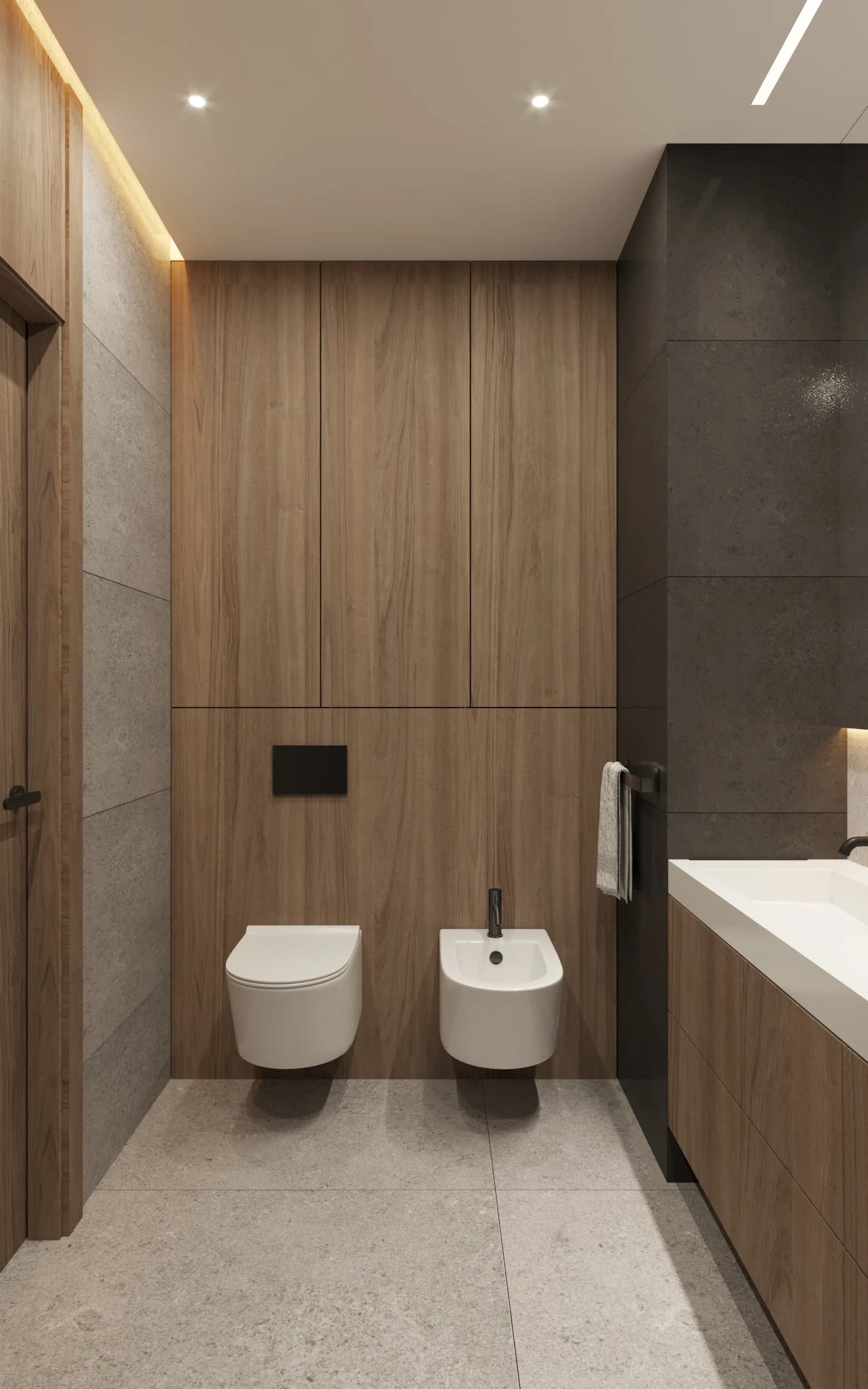 Woodline - mieszkanie warszawa 100m2