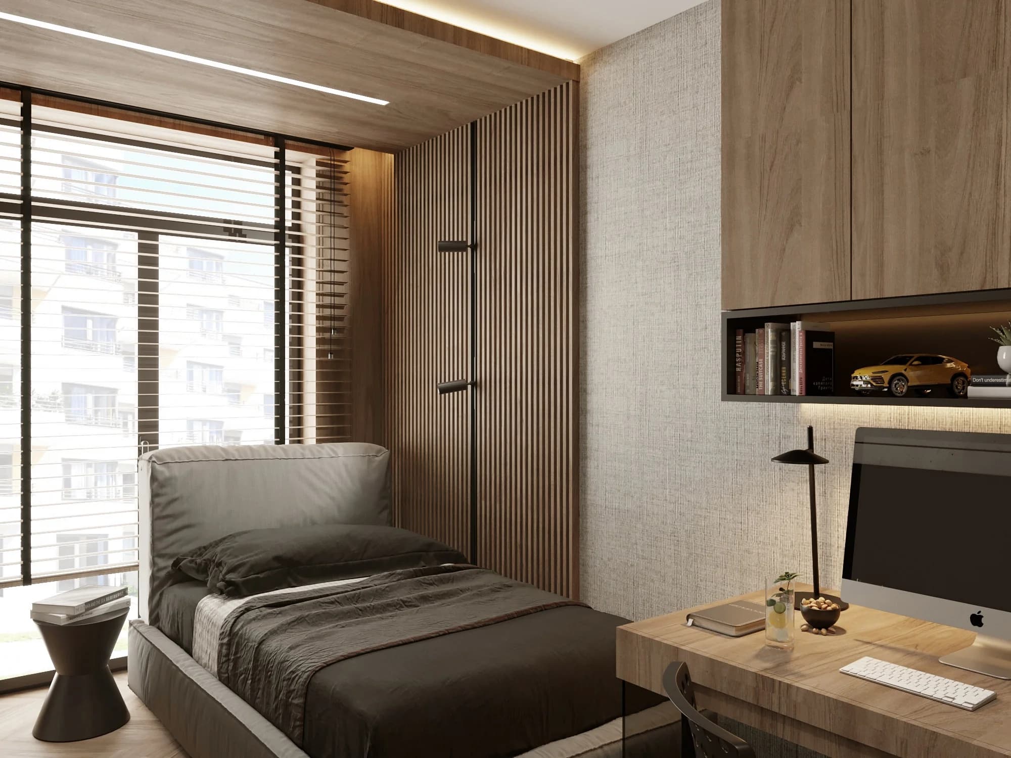 Woodline - mieszkanie warszawa 100m2