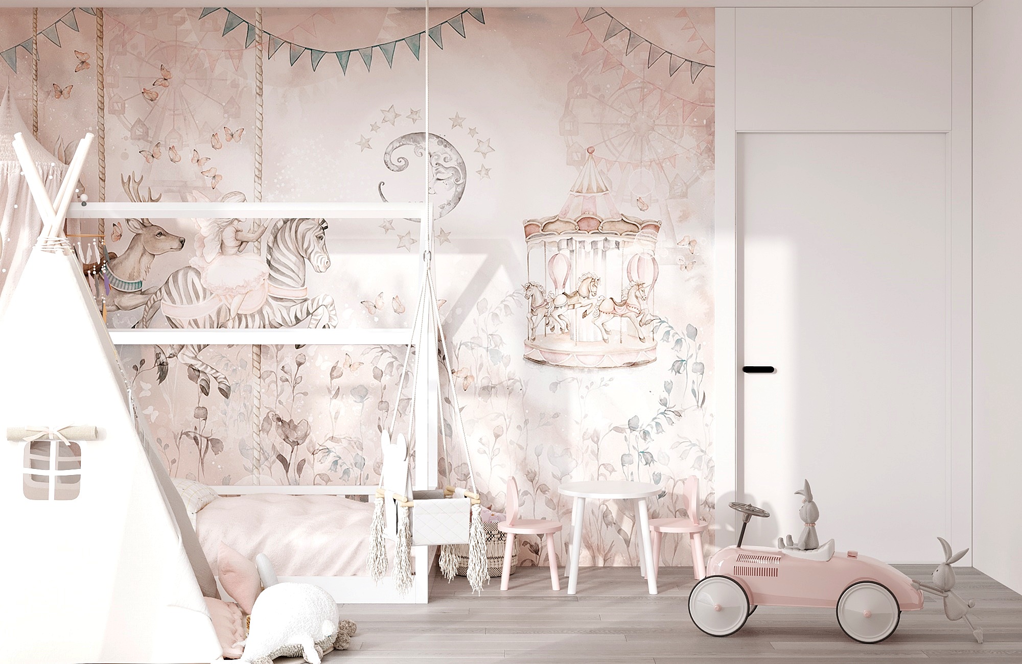 Fairytale kids room