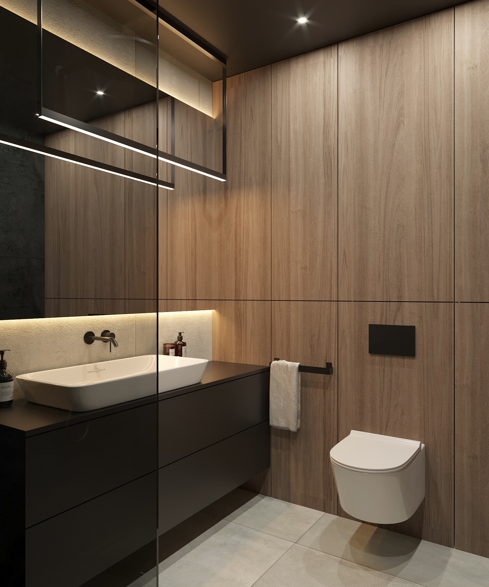 Woodline - mieszkanie warszawa 100m2