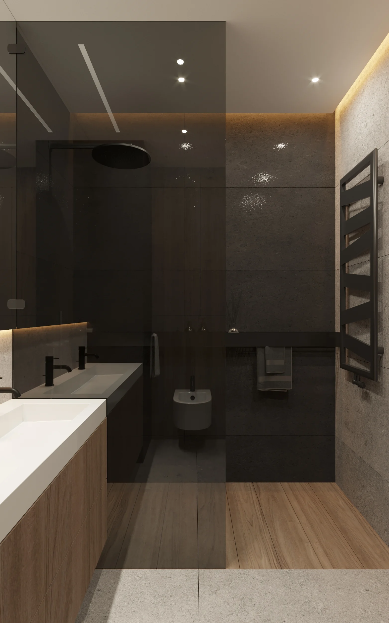 Woodline - mieszkanie warszawa 100m2