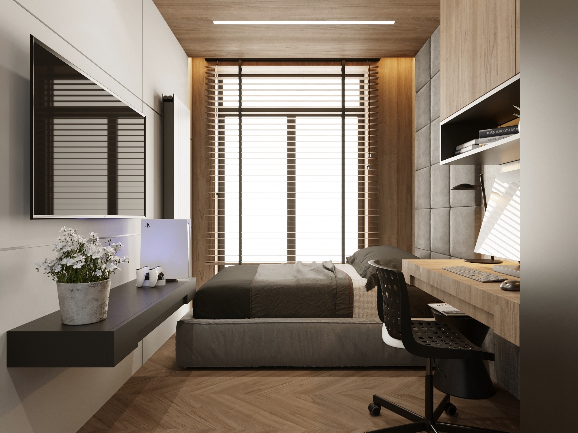 Woodline - mieszkanie warszawa 100m2