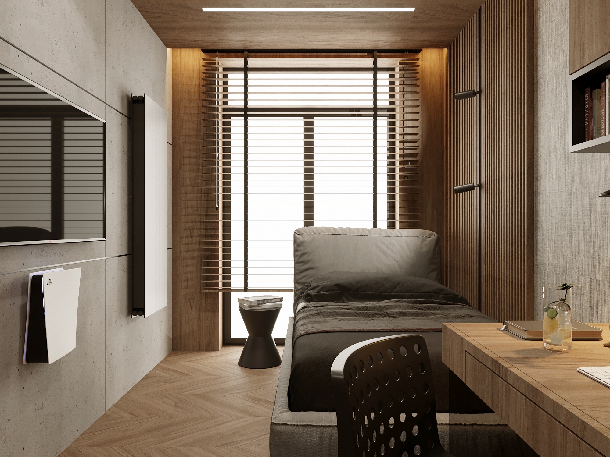 Woodline - mieszkanie warszawa 100m2